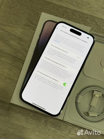 iPhone 14 Pro, Deep Purple, 512GB (86 аккум, Sim)