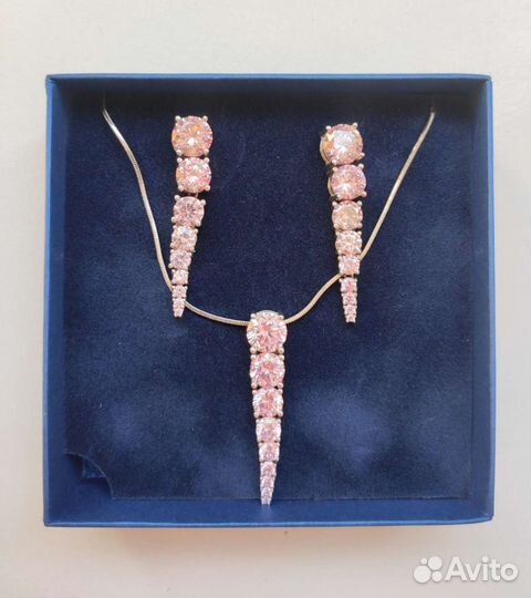 Серьги и подвеска jewel mania