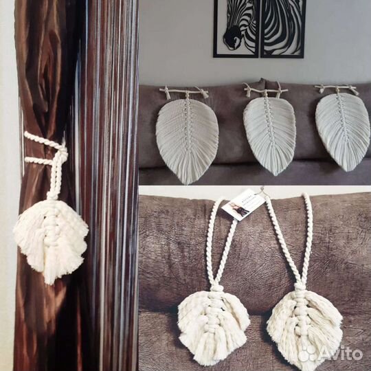 Подхваты для штор ручной работы