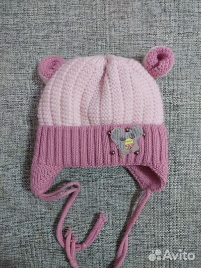 Шапка зимняя для девочки