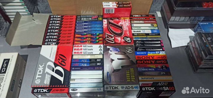 Аудиокассеты новые в отличном состоянии