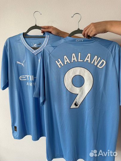 Футбольная форма Манчестер Сити Холланд/Де Брюйне