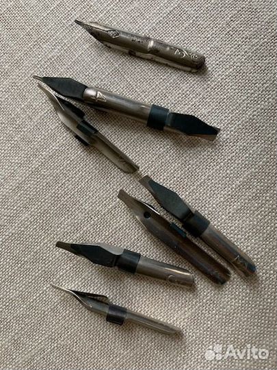 Перо шрифтовое 7 шт Набор Латвия