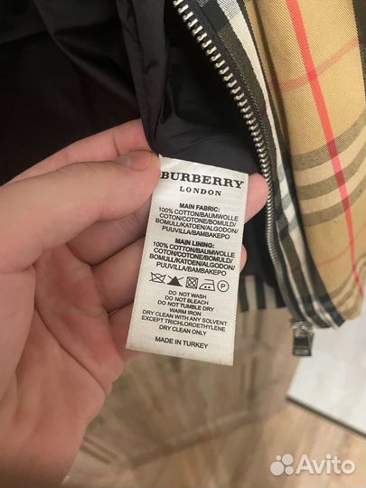 Куртка мужская burberry