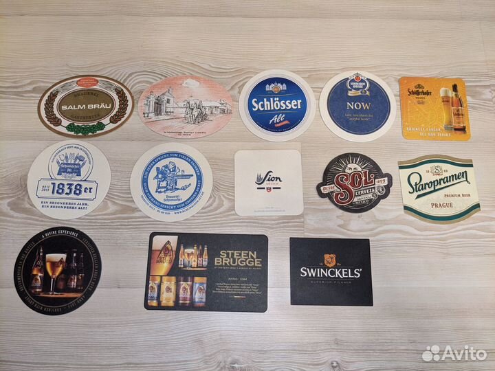 Коллекция Бирдекелей (76 брендов)