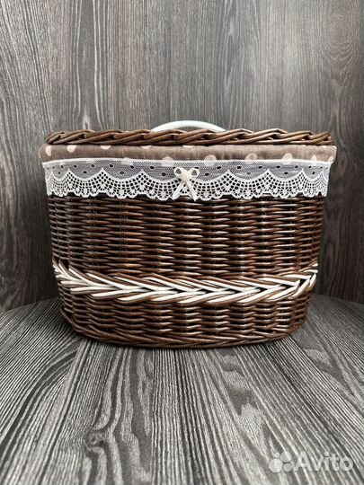 Хлебница плетеная