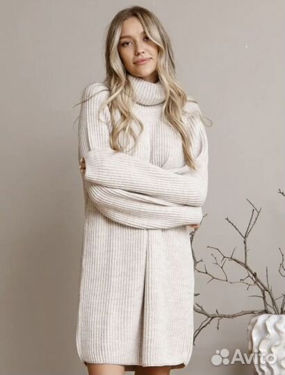 Платье свитер