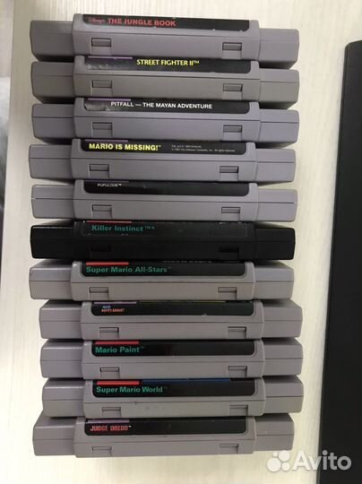 Картриджи для Super nintendo(USA)