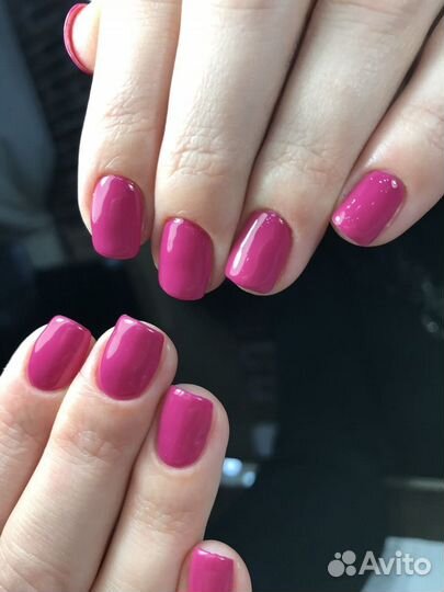 Маникюр с покрытием shellac