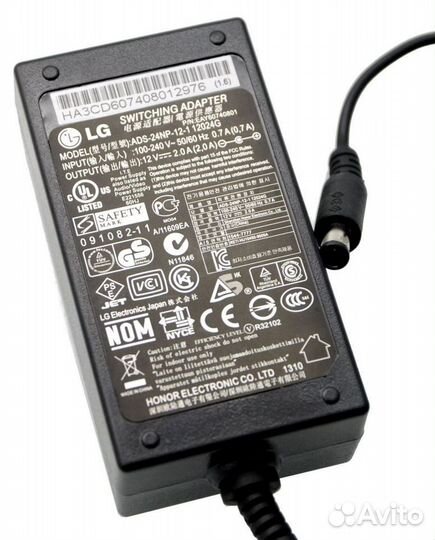 Блок питания LG 12V 2A / 3A, ADS-24NP-12 1224gpcn