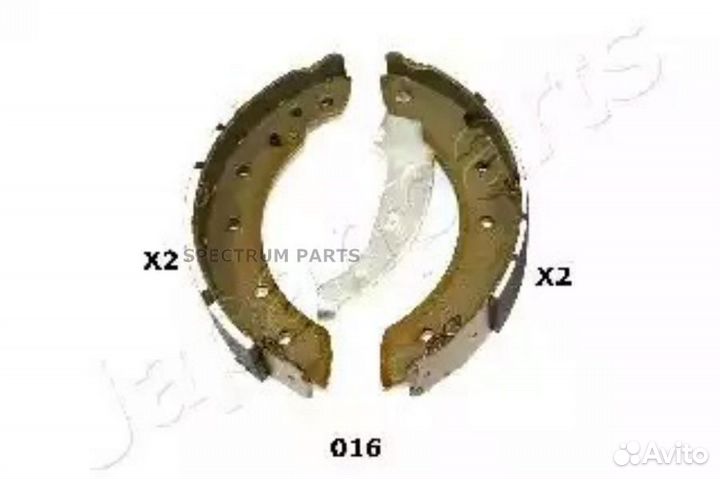 Japanparts GF016AF Колодки тормозные барабанные