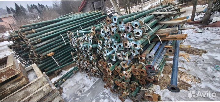 Телескопические стойки с усиленной нагрузкой комплект