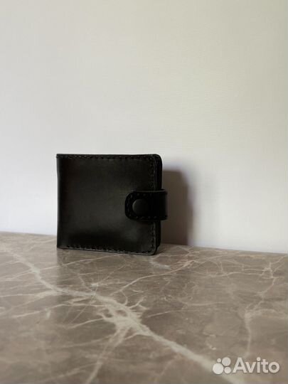 Кошелек мужской кожаный ручной работы