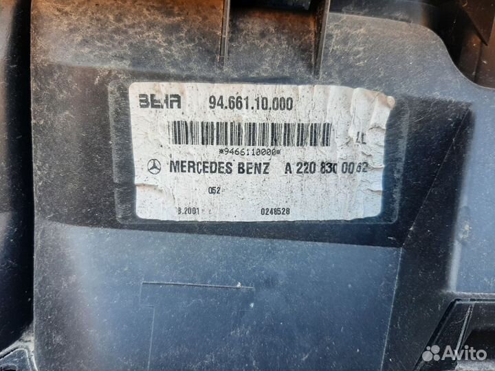 Печка Мерседес-Бенц w220