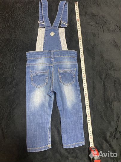 Джинсовые комбинезоны для девочки