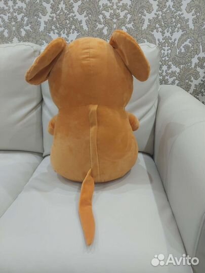 Мягкая игрушка с пледом. Мышь 3 в 1