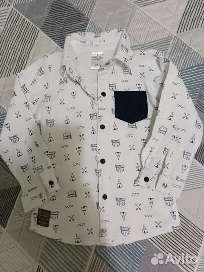 Рубашка, джинсы, шорты 92 размер