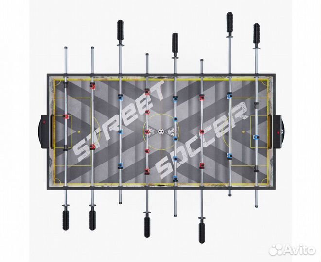 Игровой стол футбол DFC concrete roots 4,5 ft скла