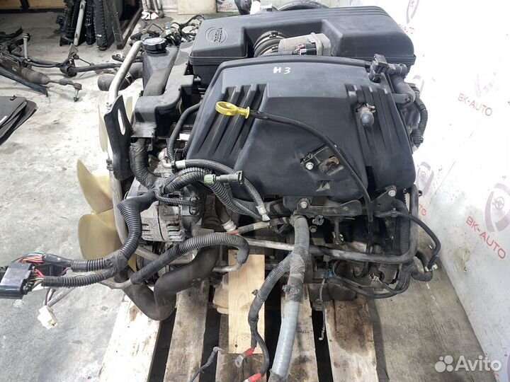 Двигатель в сборе L52 3.5L Hummer H3 GMT345