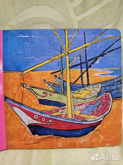 Boote, книга с пазлами на немецком