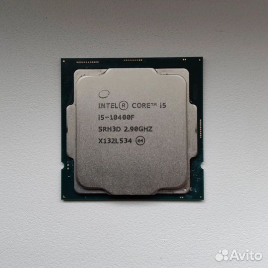 Cpu intel core i5 10400f