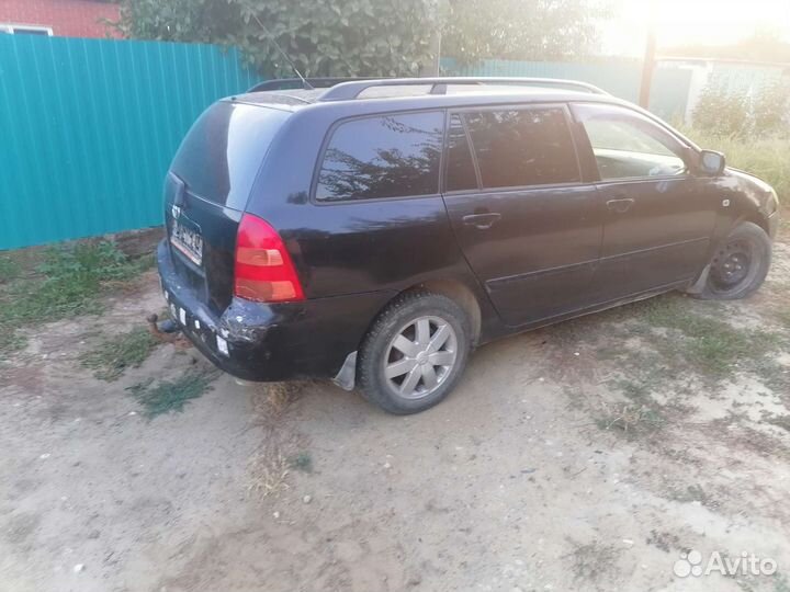 Разбор toyota corolla 120 fielder