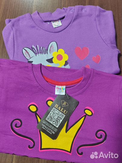 Лонгслив для девочки