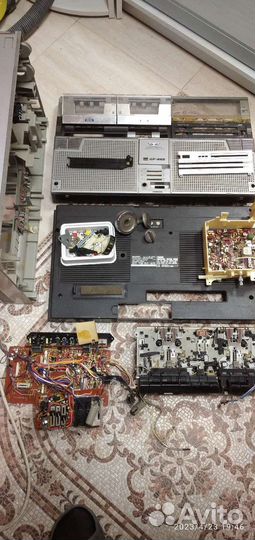 Магнитола Шарп на запчасти