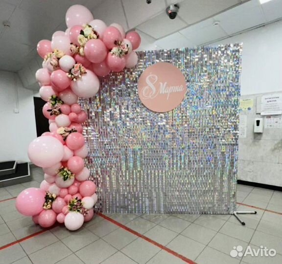 Оформление шарами, офиса, магазина, открытия