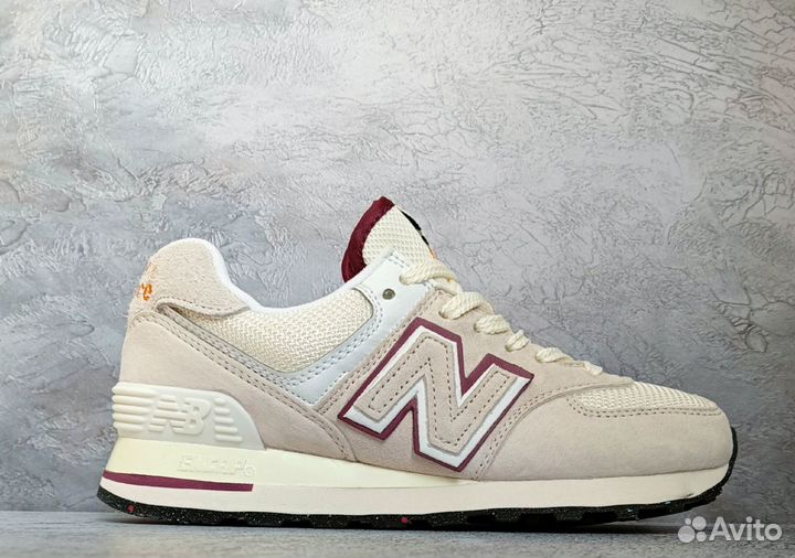 Кроссовки New balance 574 натуральная замша