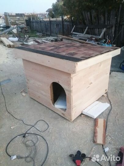 Будка для собаки утепленная