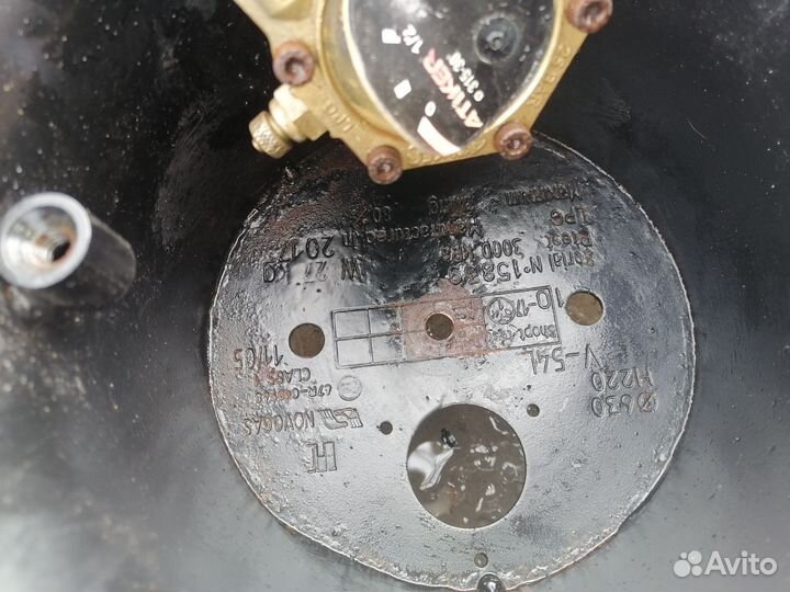 Газовый баллон под запаску