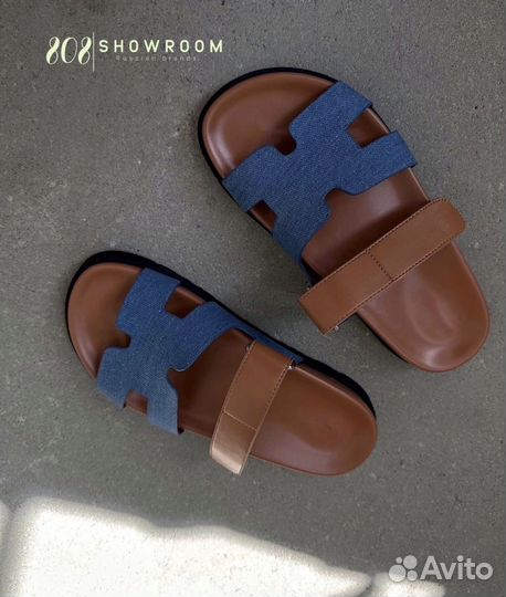 Летние тапочки hermess