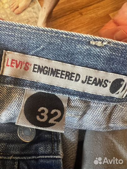 Джинсы levis engineered