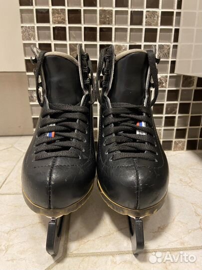 Коньки фигурные graf etude 30 черные