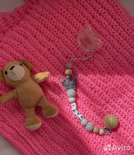 Плед ручная работа для новорожденного