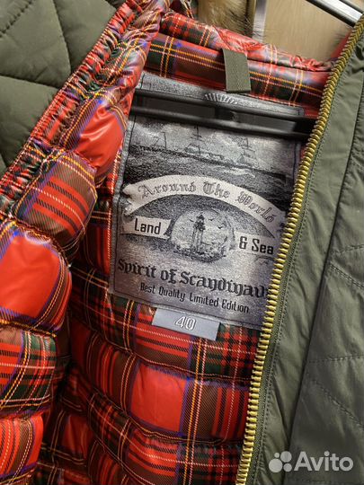 Парка пуховик Finisterre 40 XS хаки