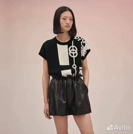 Трикотажная футболка Hermes