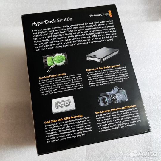 Видеорекордер Blackmagic HyperDeck Shuttle