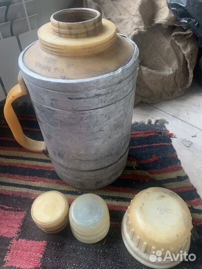 Термос СССР алюминиевый