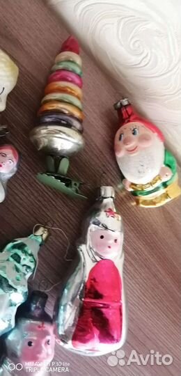 Елочные игрушки СССР