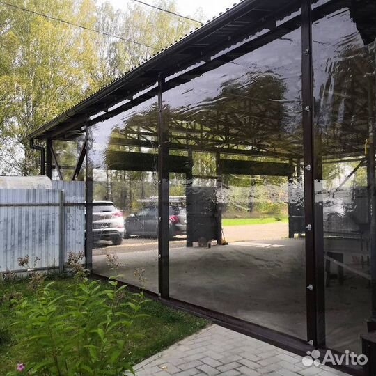 Мягкие окна 1950х2000 для беседок