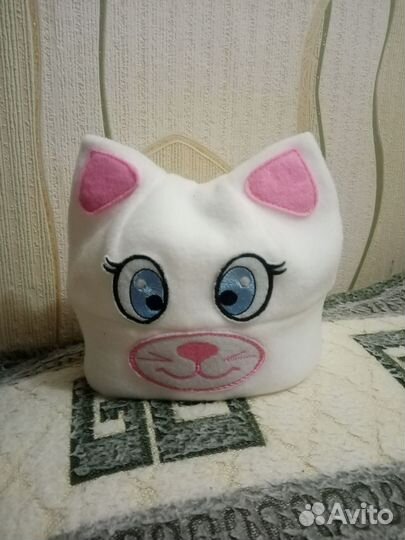 Комплект флисовая шапочка и пинетки