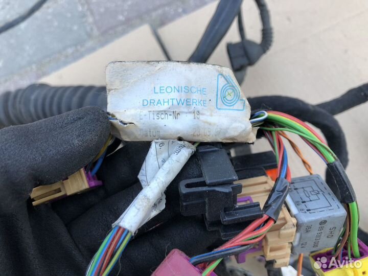 Проводка двигателя на Audi A6 C5 2.4