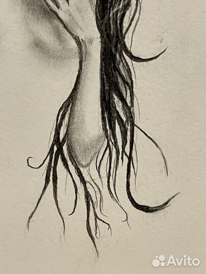 Картина девушка