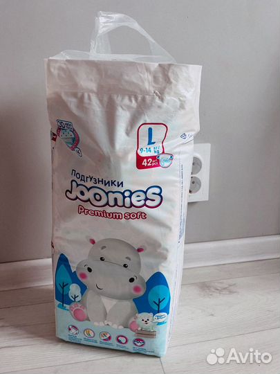 Подгузники joonies l