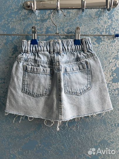 Юбка джинсовая Zara 110 для девочки