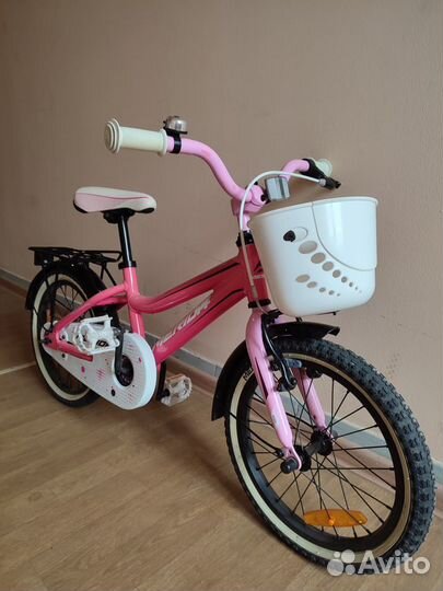 Детский велосипед Merida Bella j16 без доп. колёс