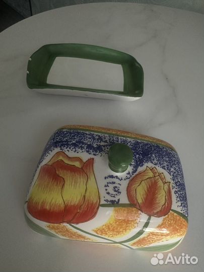 Масленка фарфор