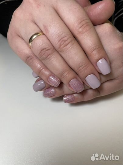 Маникюр с покрытием гель-лаком